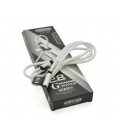 Кабель iKAKU KSC-028 JINDIAN charging data cable for iphone, Silver, длина 1м, 2.4A, BOX