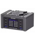 Зарядная станция с цифровой индикацией MECHANIC V-Power 8 Ultra, 2*QC3.0-5В3А,9В2A, 6*PD3.1-(5В/9В/12В/15В)3А,20В2,25A, 220V/160
