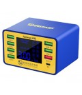 Зарядная станция с цифровой индикацией MECHANIC iCharge 8M , 6*USB-A, QC3.0-5В3.4А,9В2.3A,12В1.5А, PD3.1-5В3.4.А,9В2.3A,12В1.5А,