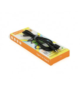 Кабель Hoco X83, Type-C-Type-C, 3A, Black, длина 1м, BOX