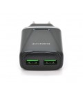 СЗУ BOROFONE BA54A 18W 2xUSB, 3A, Black, Box