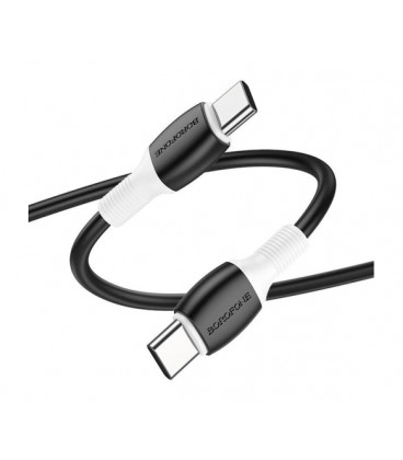 Кабель Borofone BX84, Type-C-Type-C, 3A, 60W, длина 1м, Black, BOX