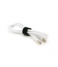 Кабель iKAKU KSC-302 SUPAI fast charging data cable (TYPE-C to TYPE-C ), White, длина 1м, 3,2А, BOX