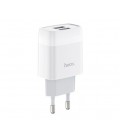 Набор СЗУ 110-240V HOCO C73A+ кабель Micro, 2xUSB, 2.4A, кабель 1м, White, Blister