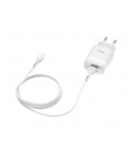 Набор СЗУ 110-240V HOCO C73A+ кабель Micro, 2xUSB, 2.4A, кабель 1м, White, Blister