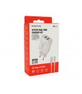 Набор BOROFONE BA37A СЗУ 2xUSB+ кабель Type-C, 2.4A, 1м, White, Box