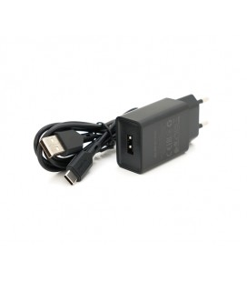 Набор BOROFONE BA68A СЗУ 1xUSB+ кабель Type-C, 2.1A, 1м, Black, Blister-box
