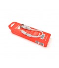 Кабель iKAKU KSC-324 JIANCHONG fast charging data cable (TYPE-C to Lightning), White, длина 0.2м, 3,2А, BOX