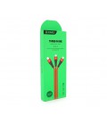 Кабель KSC-296 TUOYUAN charging data cable 3 in 1 Micro / Iphone / Type-C, длина 1м, Red, BOX