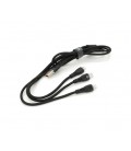 Кабель KSC-296 TUOYUAN charging data cable 3 in 1 Micro / Iphone / Type-C, длина 1м, Black, BOX
