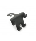 Автодержатель-крючок на подголовникYT37435 , Black, OEM