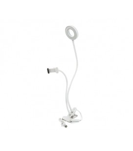 Настольная подставка для телефона YT35300+Led кольцо, White, Box