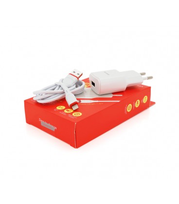 Набор BOROFONE BA48A СЗУ 1xUSB+ кабель Lighting, 2.1A, 1м, White, Box