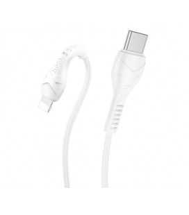 Кабель Hoco X37, Type-C-Lighting, 2.4A, White, длина 1м, BOX