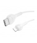 Кабель Hoco X37, Type-C-Lighting, 2.4A, White, длина 1м, BOX