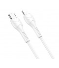 Кабель Hoco X37, Type-C-Lighting, 27W, White, длина 0.5м, BOX