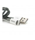 Кабель iKAKU KSC-723 GAOFEI smart charging cable for micro, Black, длина 1м, 2.4A, BOX