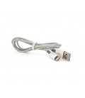 Кабель iKAKU KSC-723 GAOFEI smart charging cable for micro, Gray, длина 1м, 2.4A, BOX