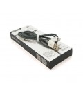 Кабель iKAKU KSC-723 GAOFEI smart charging cable for iphone, Black, длина 1м, 2.4A, BOX