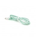 Кабель iKAKU KSC-723 GAOFEI PD20W smart fast charging cable (Type-C to Lightning), Green, длина 1м, BOX