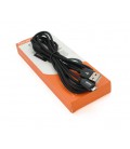 Кабель iKAKU KSC-698 XIANGSU Smart fast charging data cable for micro, Black, длина 2м, BOX