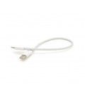 Кабель iKAKU KSC-653 FEIYUE PD100W fast charging short cable (Type-C to Lightning), White, длина 0.25м, BOX