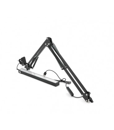 Набор YT40946 лампа 32см+ штатив-журавль для телефона, с креплением к столу, высота штатива до 60cm, Box