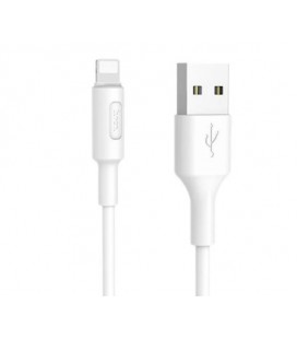 Кабель Hoco X25 Soarer, Lightning-USB, White, длина 1м, BOX