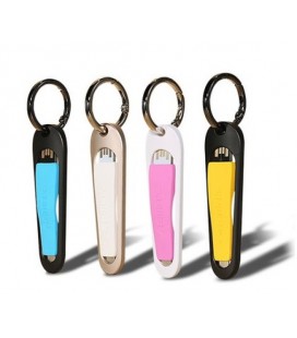 Кабель-брелок Remax USB 2.0 Portable, 2.1А, blue, Color BOX