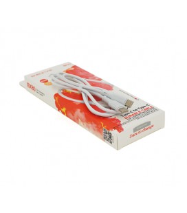Кабель Borofone BX80, Type-C-Type-C, 3A, длина 1м, White, BOX