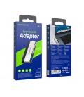 Переходник BOROFONE DH1 Type-C(Male) - USB3.0+2*USB2.0, Black, Box