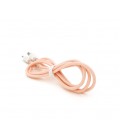 Кабель iKAKU KSC-723 GAOFEI smart charging cable for Type-C, Pink, длина 1м, 2.4A, BOX