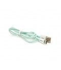 Кабель iKAKU KSC-723 GAOFEI smart charging cable for Type-C, Green, длина 1м, 3.0A, BOX