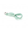 Кабель iKAKU KSC-723 GAOFEI smart charging cable for Type-C, Green, длина 1м, 3.0A, BOX