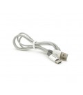 Кабель iKAKU KSC-723 GAOFEI smart charging cable for Type-C, Gray, длина 1м, 2.4A, BOX