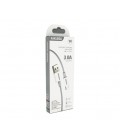 Кабель iKAKU KSC-723 GAOFEI smart charging cable for Type-C, Gray, длина 1м, 2.4A, BOX