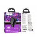 СЗУ 110-240V HOCO CS22A USB-C, 30W, Black, Box