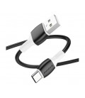 Кабель Borofone BX84, Type-C-USB, 3A, длина 1м, Black, BOX