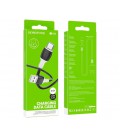Кабель Borofone BX84, Type-C-USB, 3A, длина 1м, Black, BOX