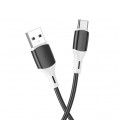 Кабель Borofone BX79, Type-C-USB, 3A, длина 1м, Black, BOX