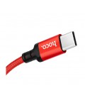 Кабель Hoco X14, Type-C-USB, 3A, Red, длина 2м, BOX