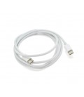 Кабель VEGGIEG TC-406, Type-C(Male) to Type-C(Male) PD cable , White, длина 1,5м, Box