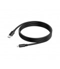 Кабель Hoco X84, Type-C-USB, 2.4A, Black, длина 1м, BOX
