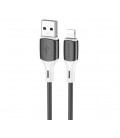 Кабель Borofone BX79, Lighting-USB, 2.4A, длина 1м, Black, BOX