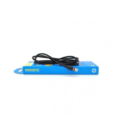 Кабель магнитный Hoco X52, Type-C-USB, 3A, Black, длина 1м, BOX