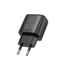 СЗУ 110-240V HOCO C140A 1xUSB, 18W, Black, Blister