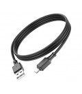 Кабель Hoco X101 Silicone, Micro-C-USB, 2,4А, длина 1м, Black, BOX