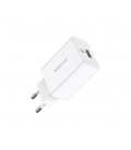Набор BOROFONE BA21A СЗУ 1xUSB+ кабель MicroUSB, 2.4A, 1м, White, Blister