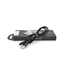 Кабель Hoco X14, Lightning-USB, Black, длина 1м, BOX