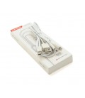 Кабель KSC-078 BAITONG charging data cable 3 in 1 Micro / Iphone / Type-C, длина 1м, White, BOX